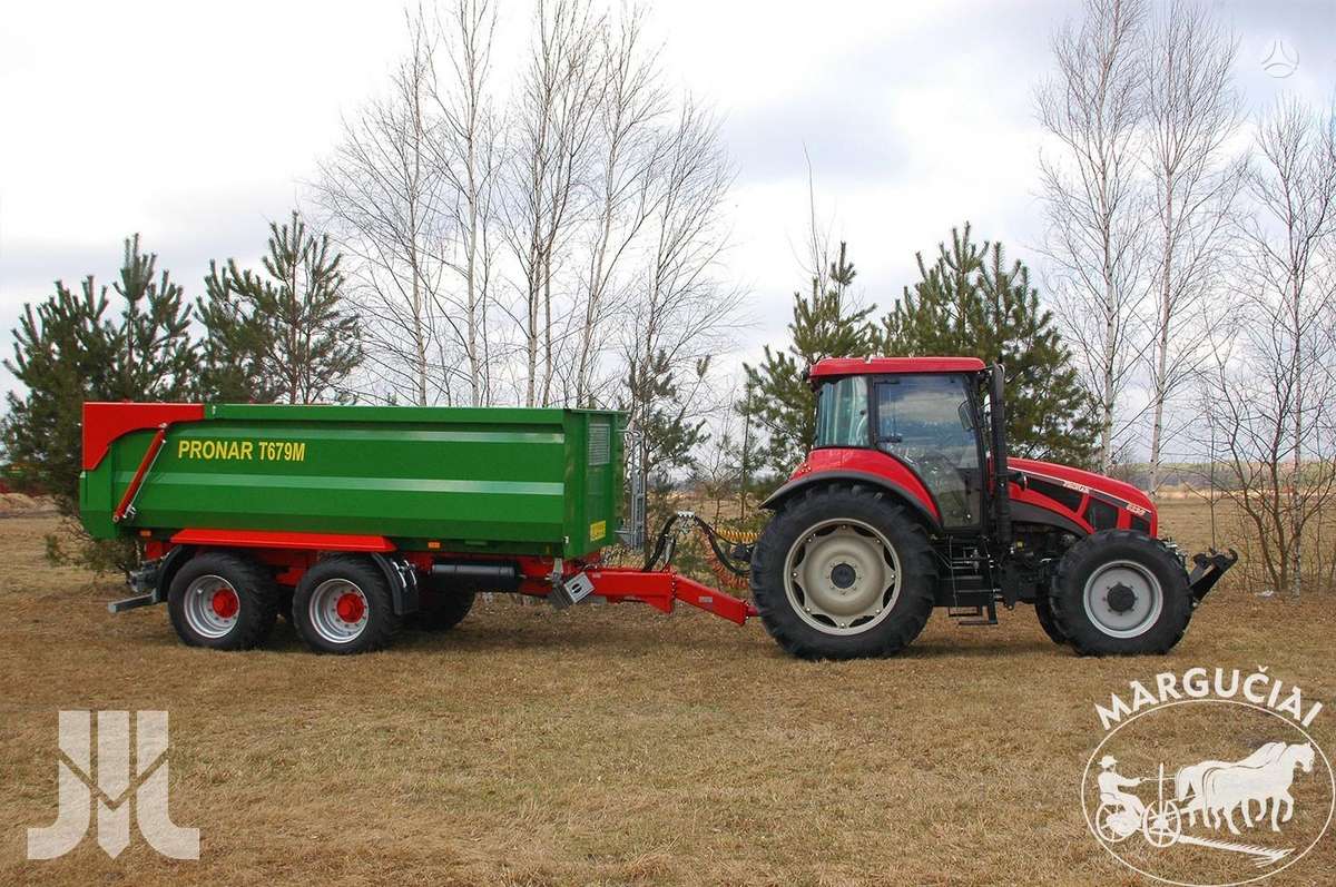 Pronar Puspriekabė 11800 kg, trailers, semitrailers