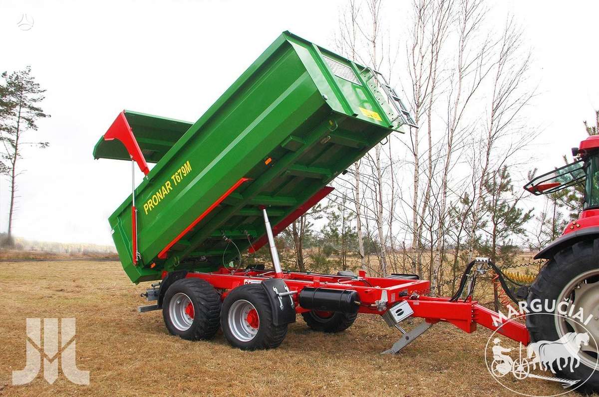 Pronar Puspriekabė 11800 kg, trailers, semitrailers