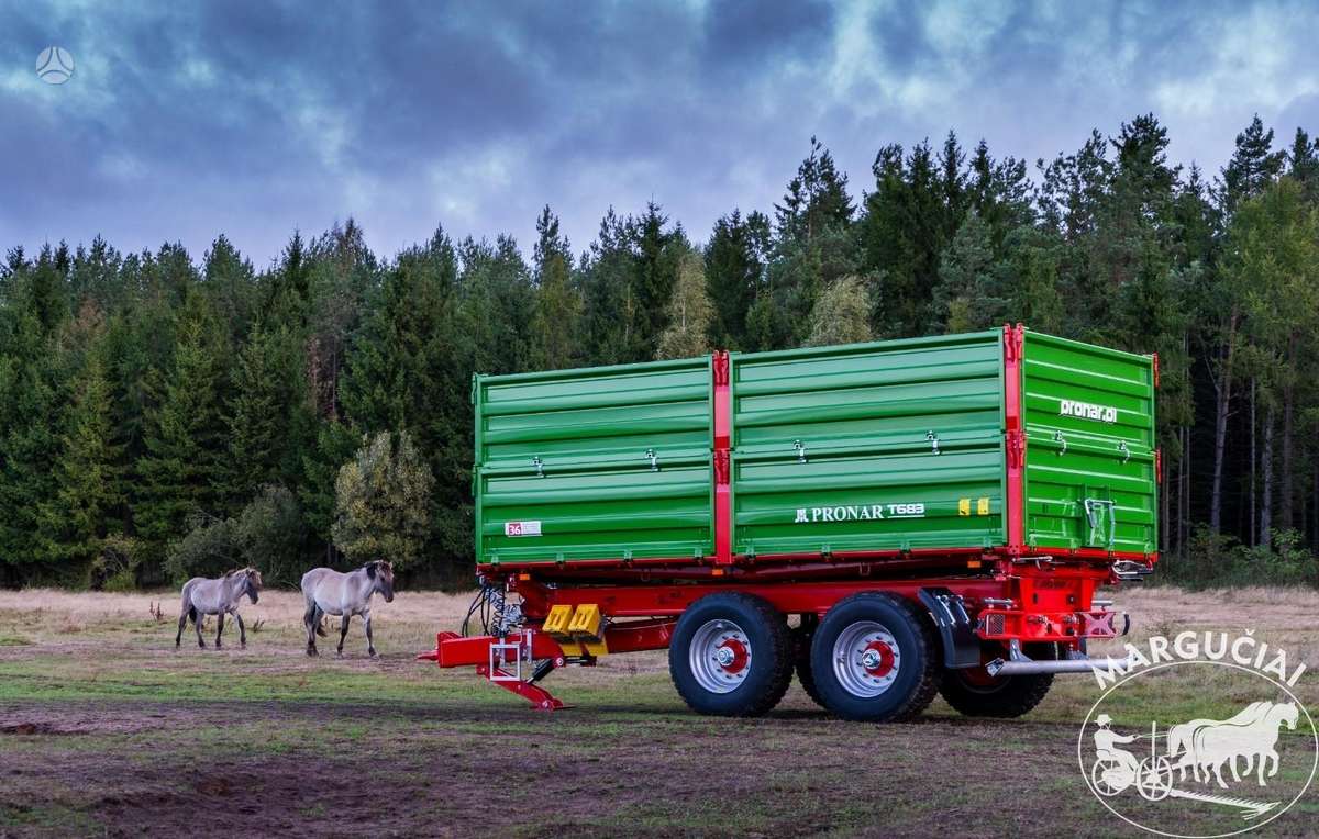 Pronar Puspriekabė 15120 kg, trailers, semitrailers