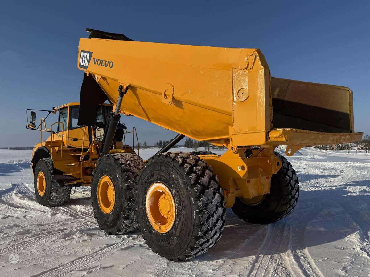 Volvo A35D, dumpers / tippers
