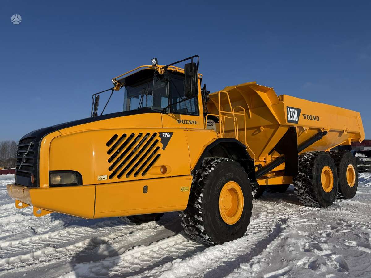 Volvo A35D, dumpers / tippers