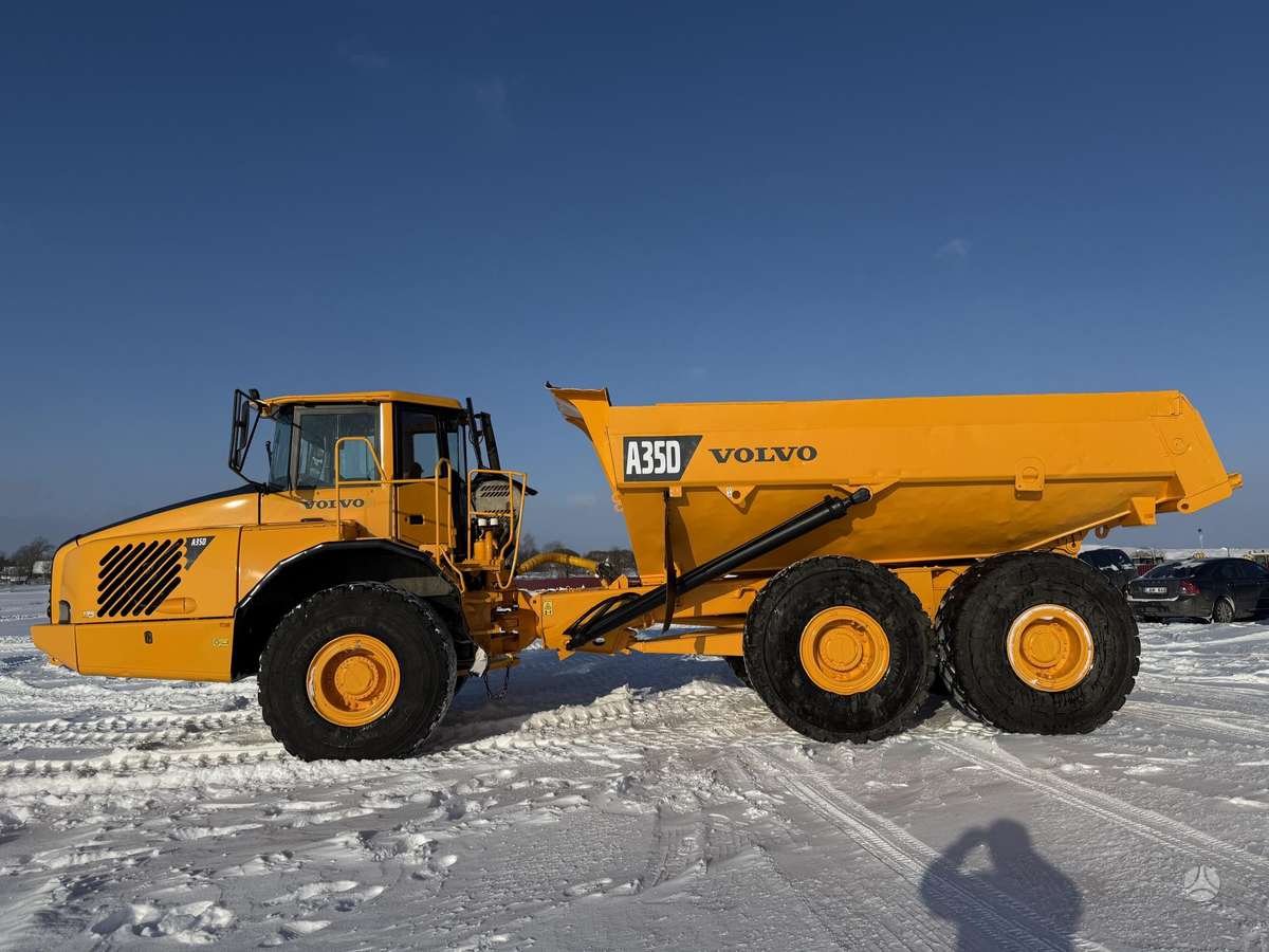 Volvo A35D, dumpers / tippers
