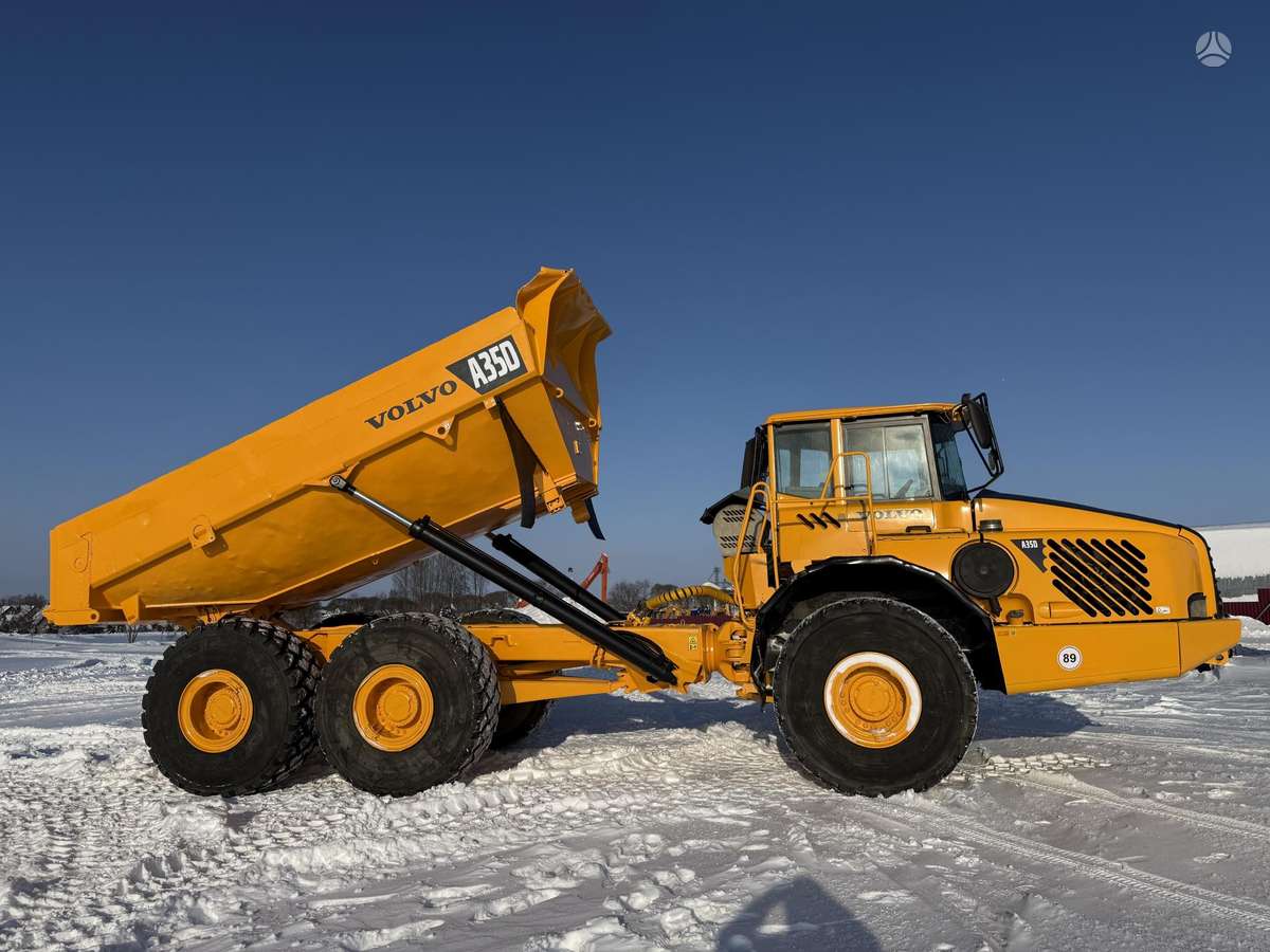 Volvo A35D, самосвалы