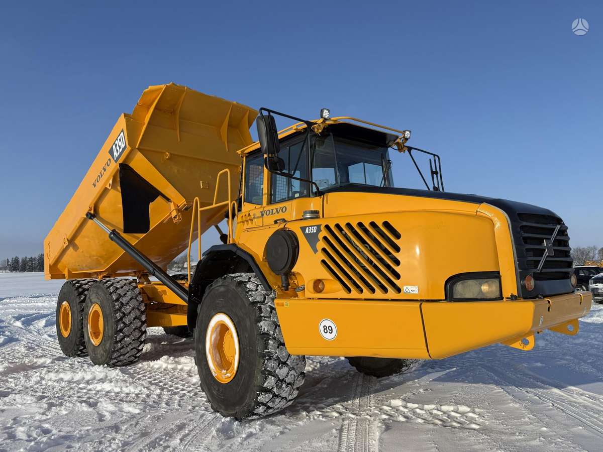 Volvo A35D, dumpers / tippers