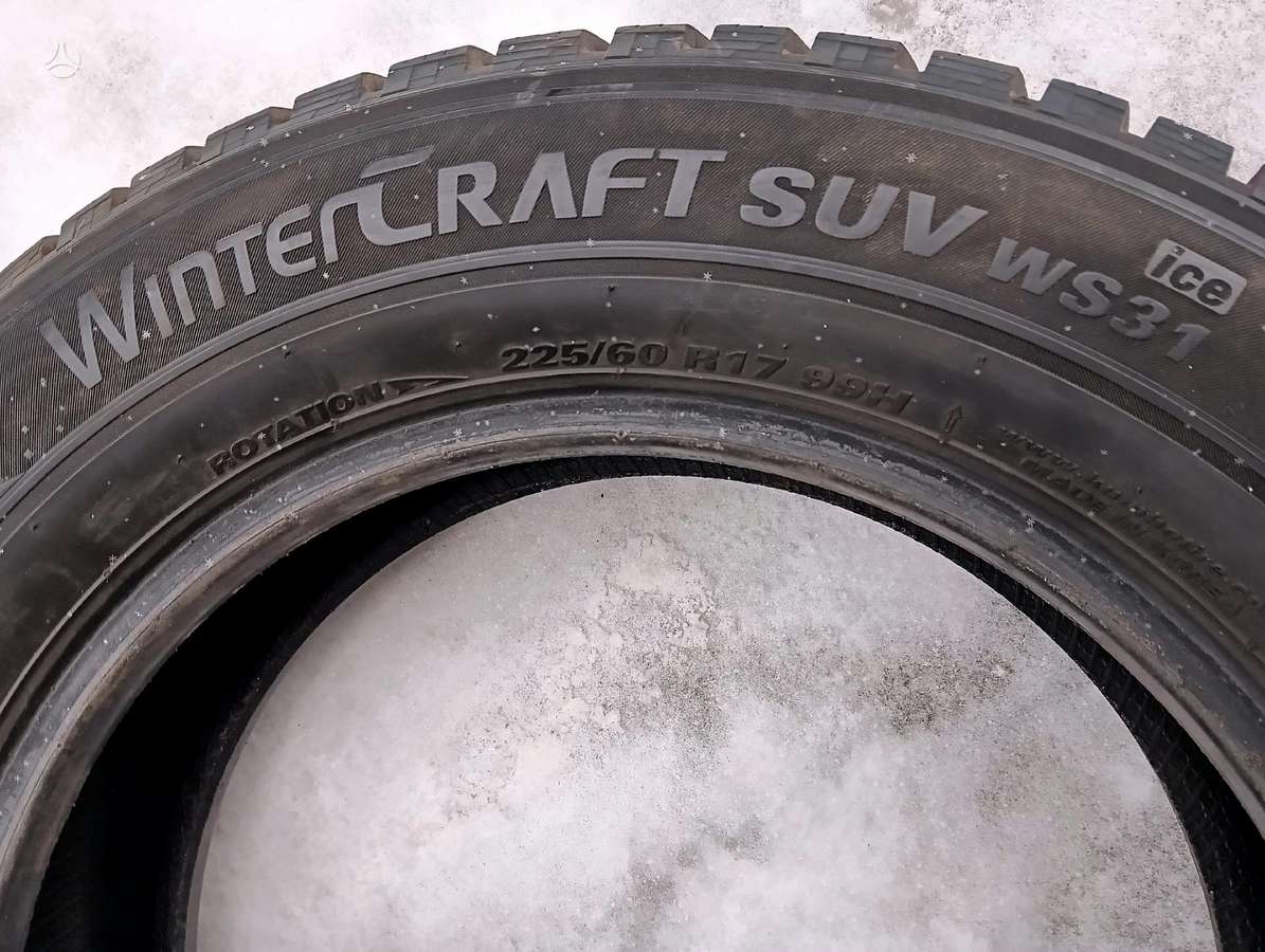 Kumho, žieminės 225/60 R17