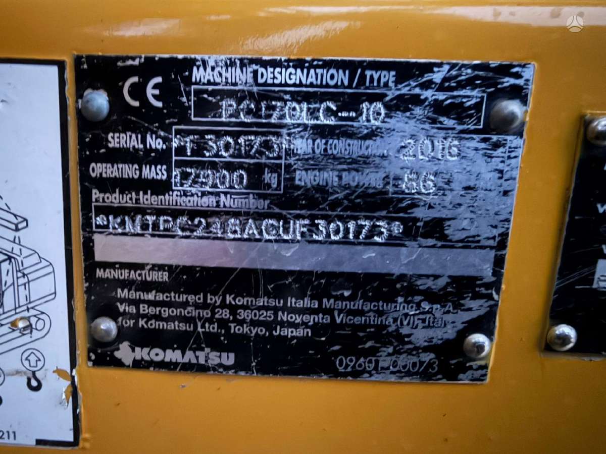 Komatsu PC 170 LC-10 ENGCON ROTO, excavator