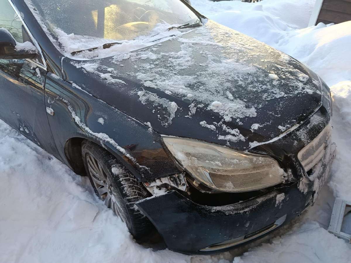 Opel Insignia dalimis. Variklis geras