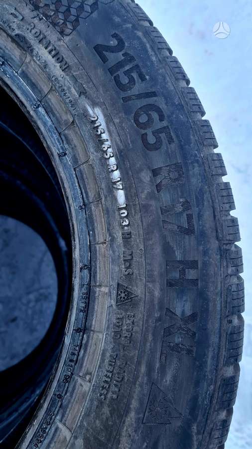 Continental, winter 215/65 R17