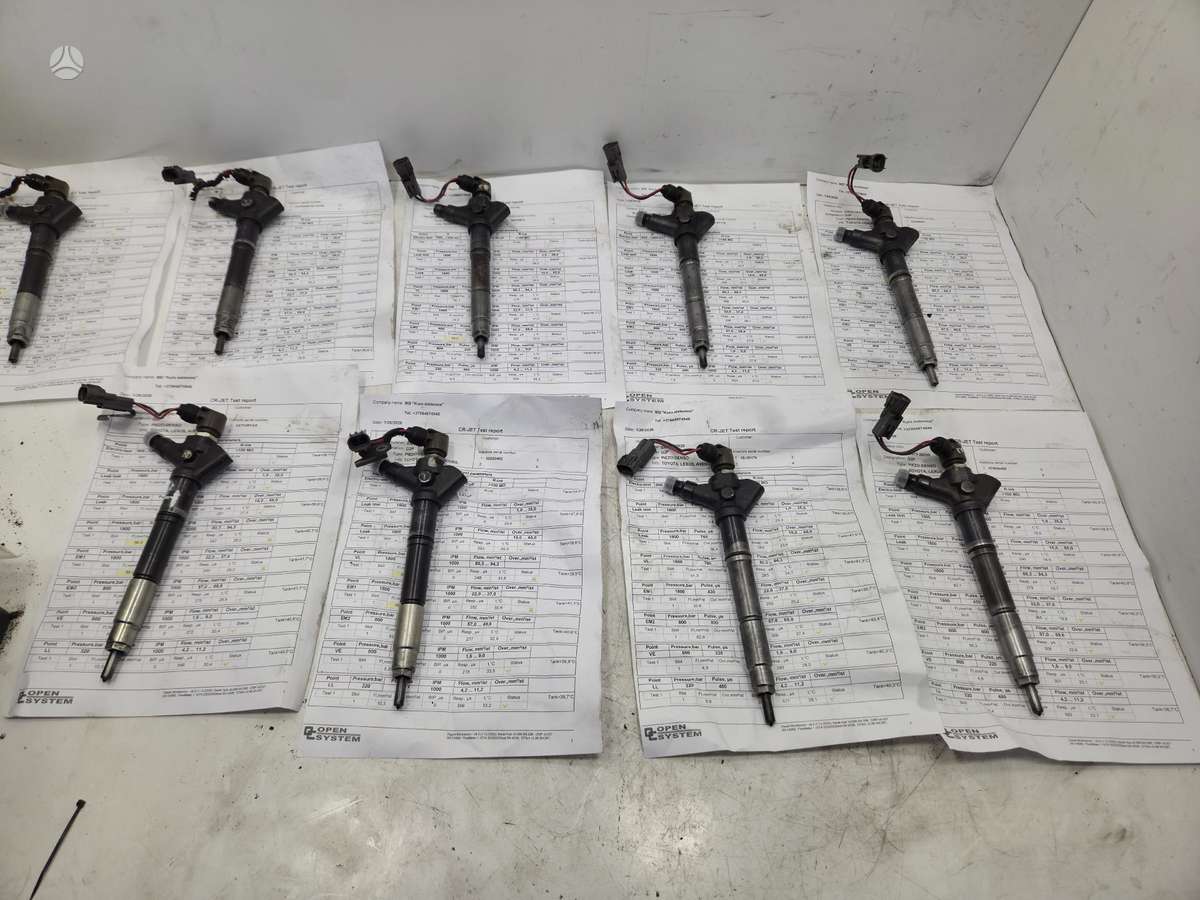 Toyota Corolla Verso, 2367026011, injection system