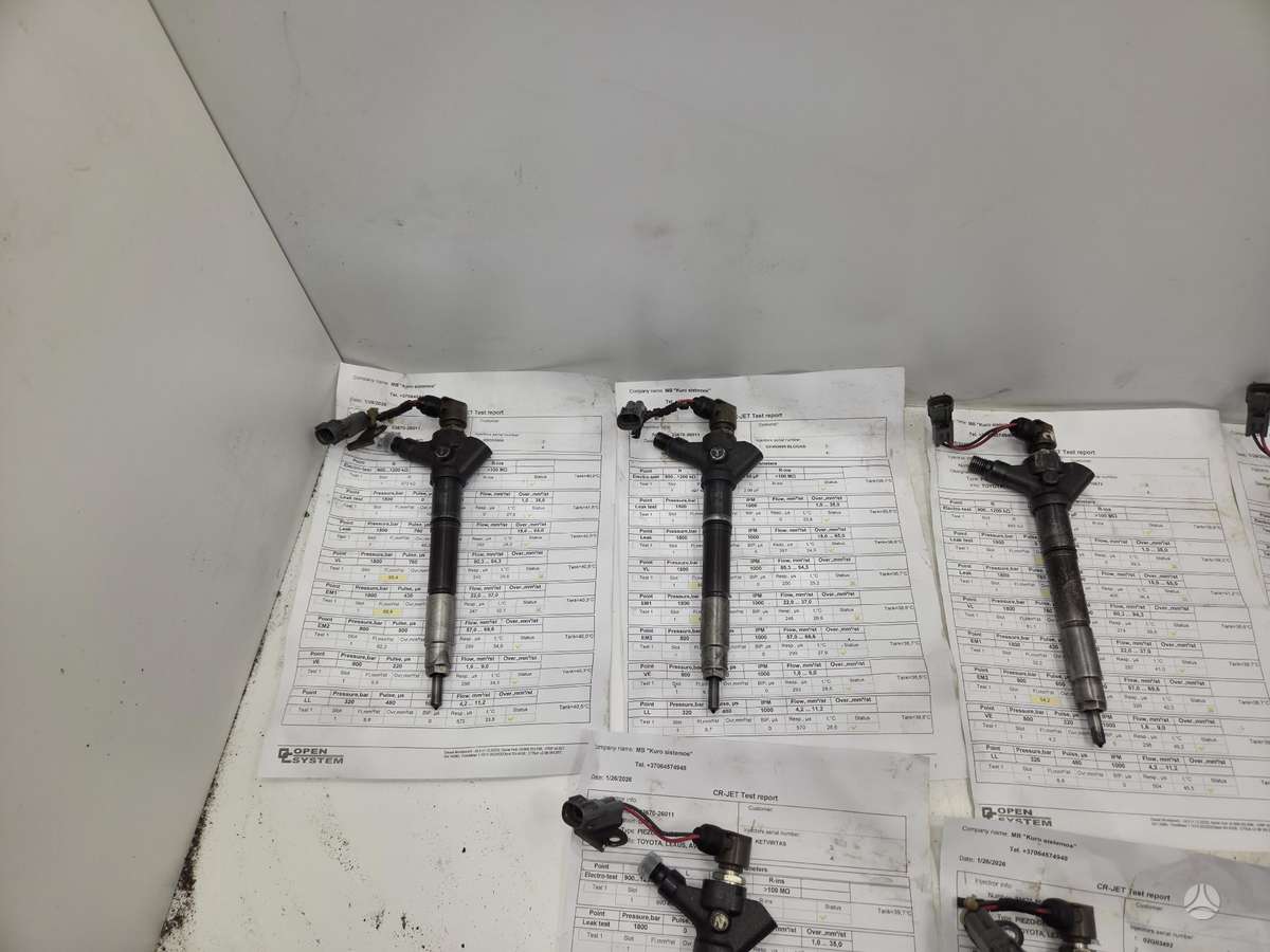 Toyota Corolla Verso, 2367026011, injection system