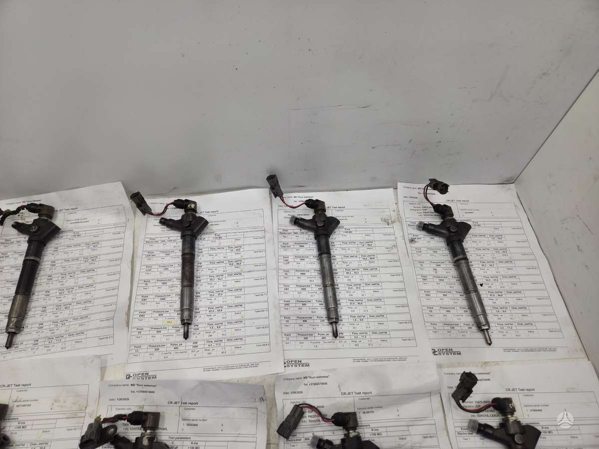 Toyota Corolla Verso, 2367026011, injection system