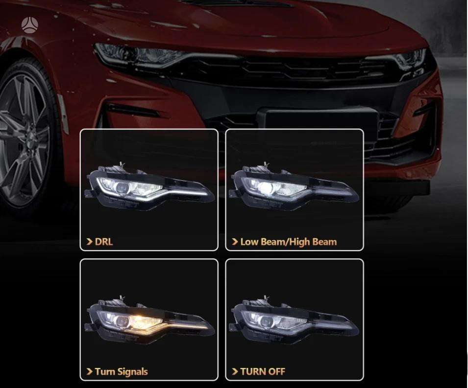 Chevrolet Camaro lights