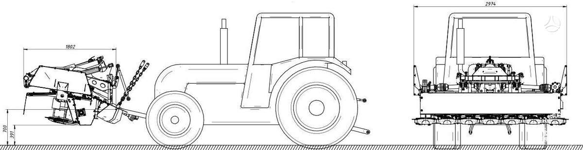 Pronar PDF301, 340, hay mowers / conditioners