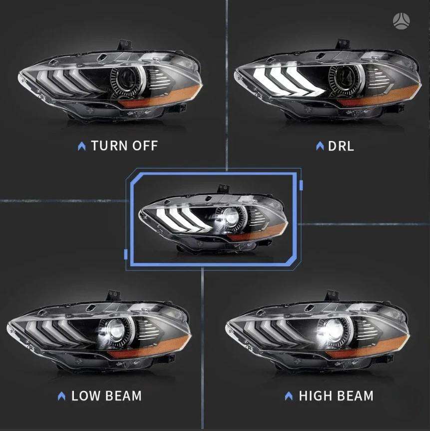 Ford Mustang lights