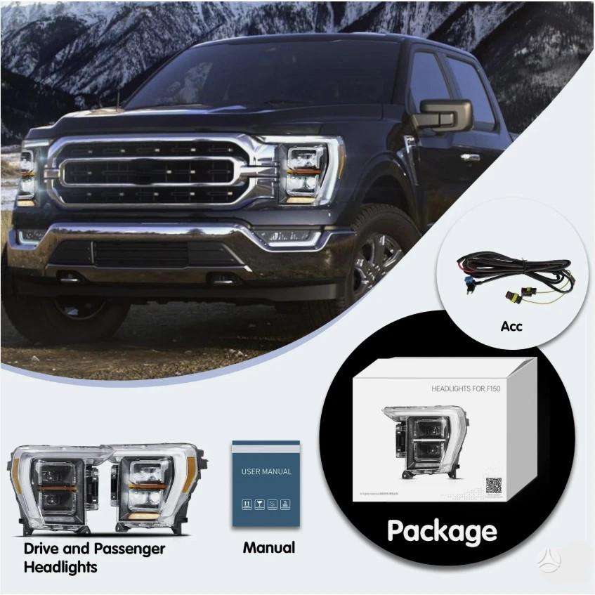 Ford F-150 žibintai