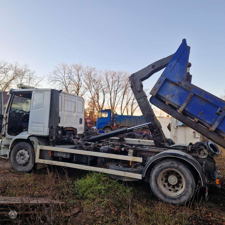Iveco 180E28, самосвалы с прицепoм