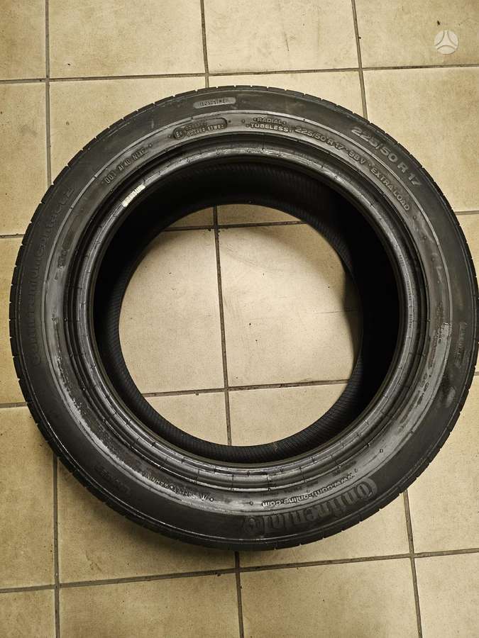 Continental, летние 225/50 R17