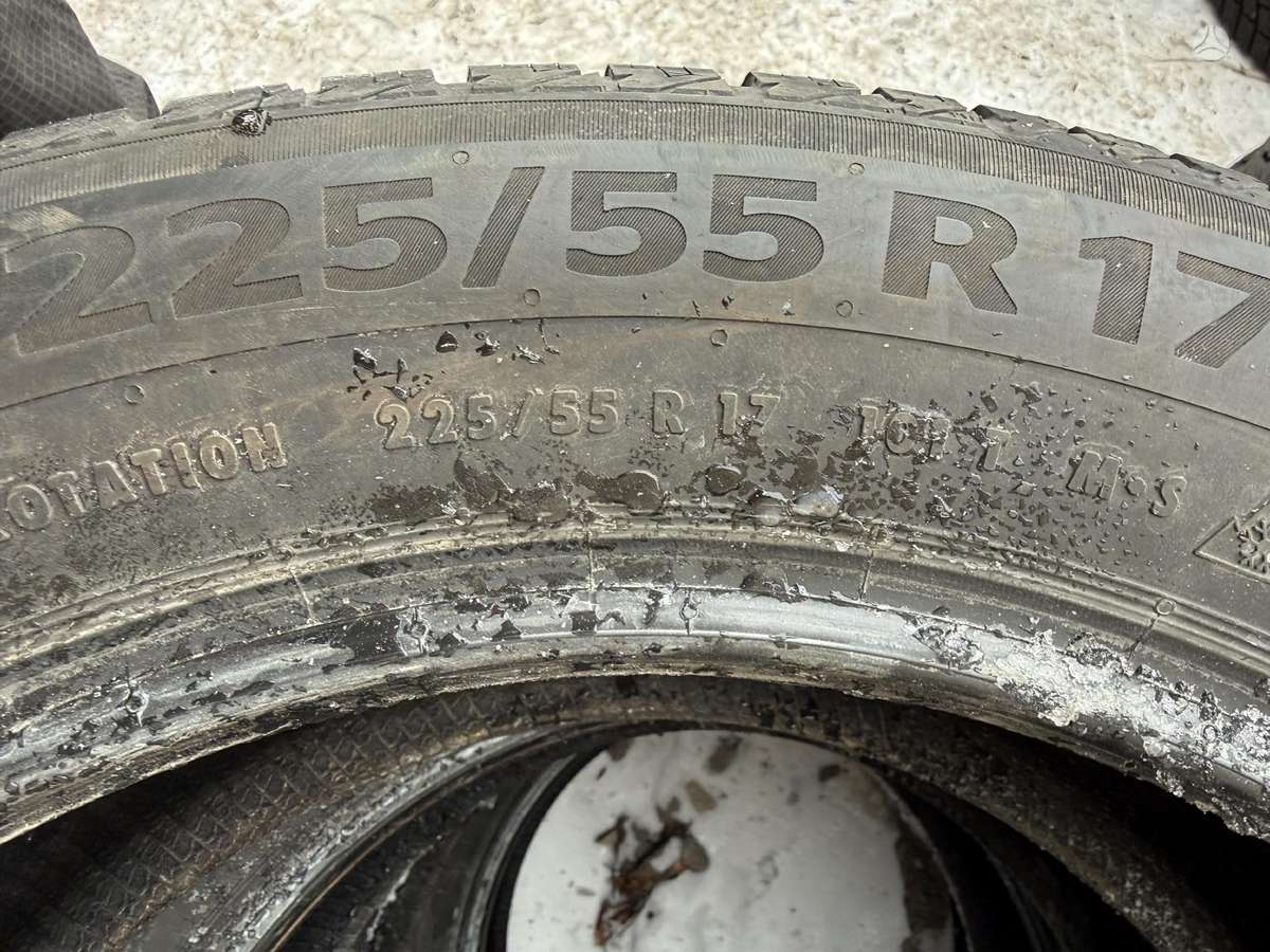 Continental, всесезонные 225/55 R17