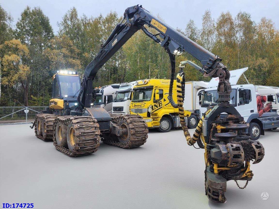 Ponsse FOX 8W, harvesters