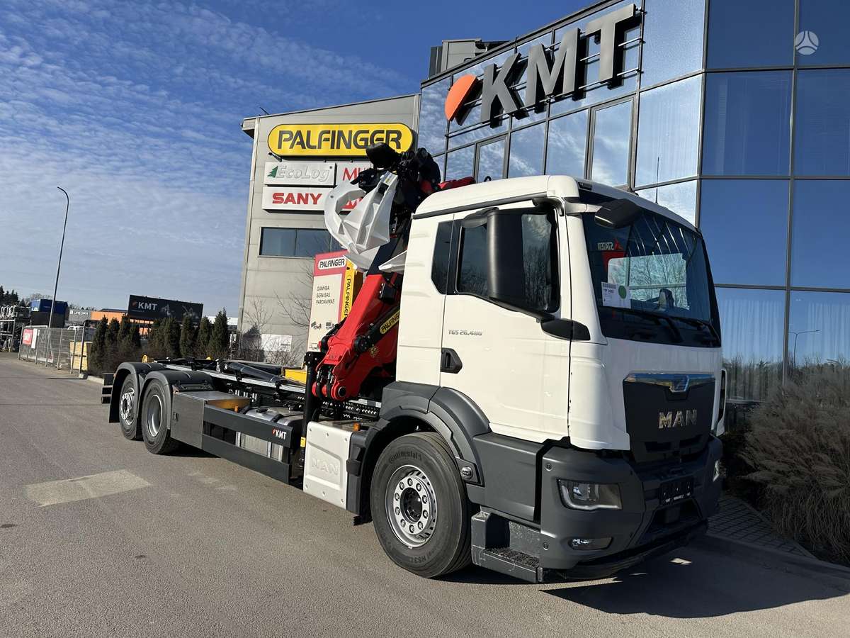 MAN TGS 26.480, crane trucks