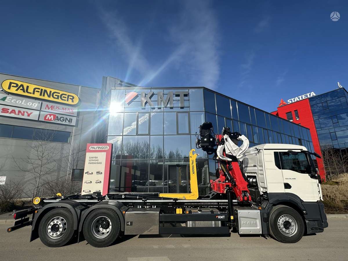 MAN TGS 26.480, crane trucks