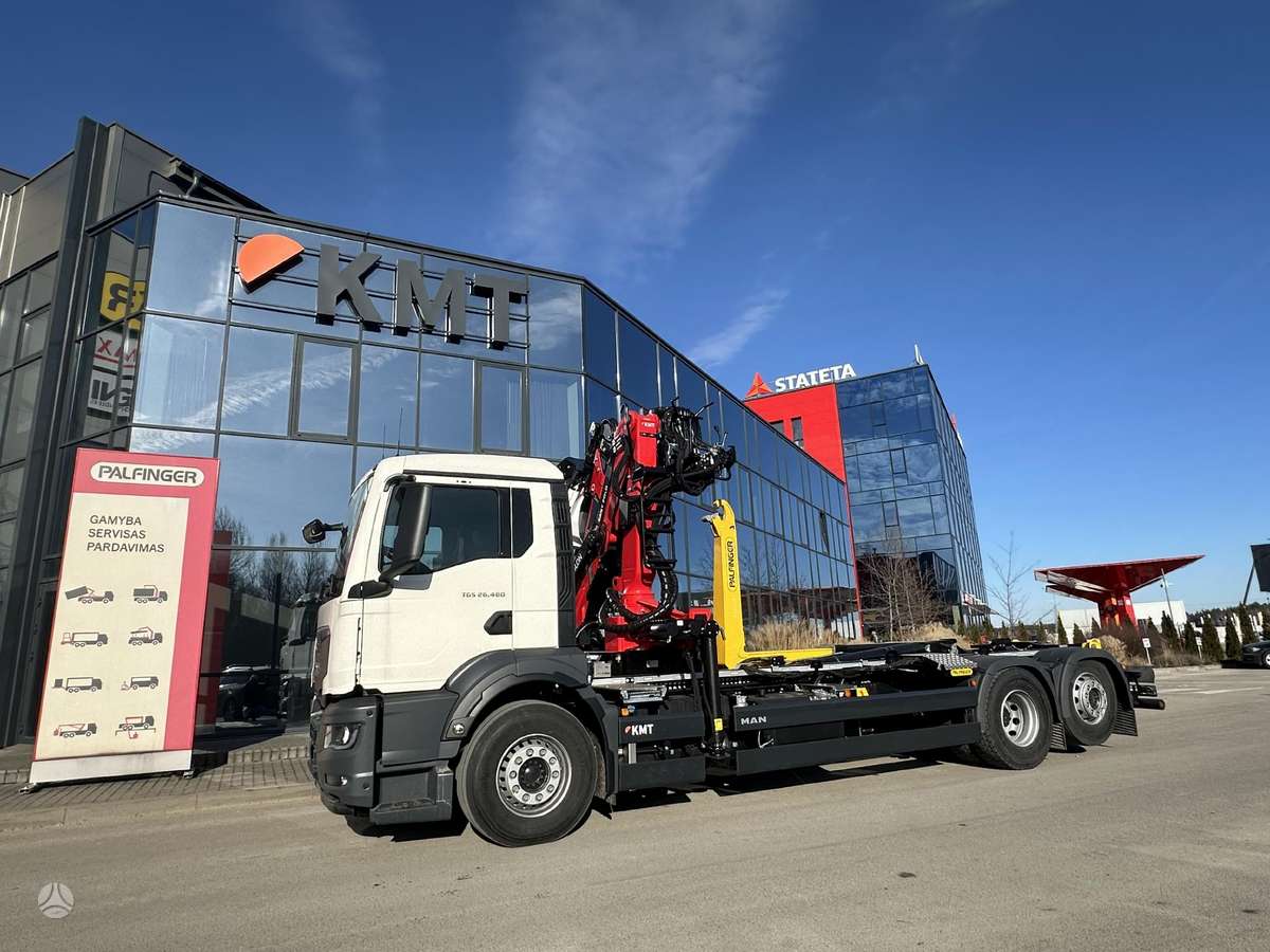 MAN TGS 26.480, crane trucks