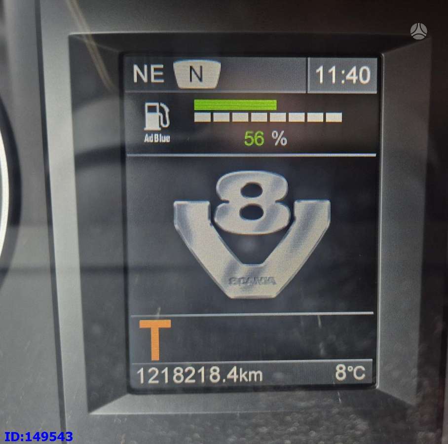 Scania R520 Mega Retarder Euro6, single sleeper