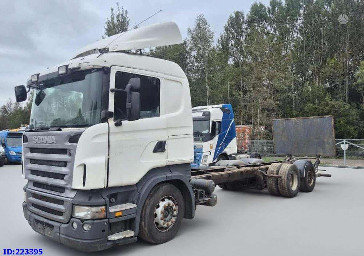 Scania R440 6X2 Steering axle (Motor defekt), шасси