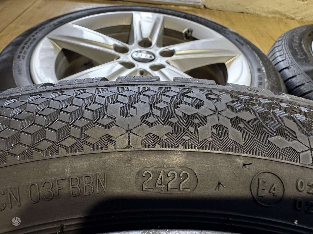 Audi A3 su žiem. padangomis, легкосплавные , R17