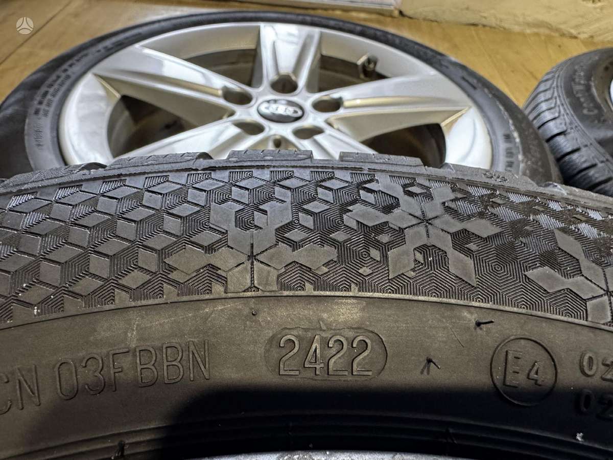 Audi A3 su žiem. padangomis, light alloy, R17