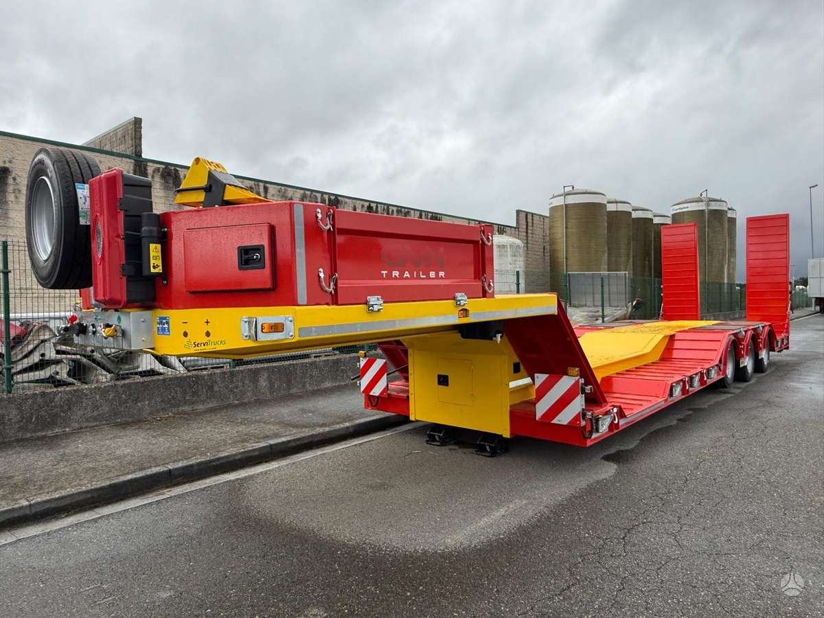 -Kita- GVN 3 FORESTRY, custom trailer / semi-trailer