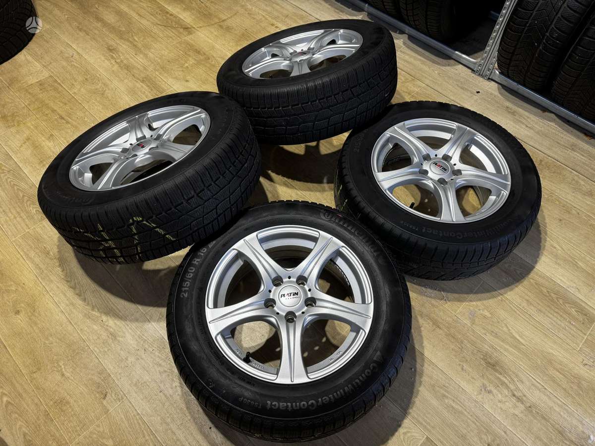 Platin Su žiem. padangomis, легкосплавные , R16