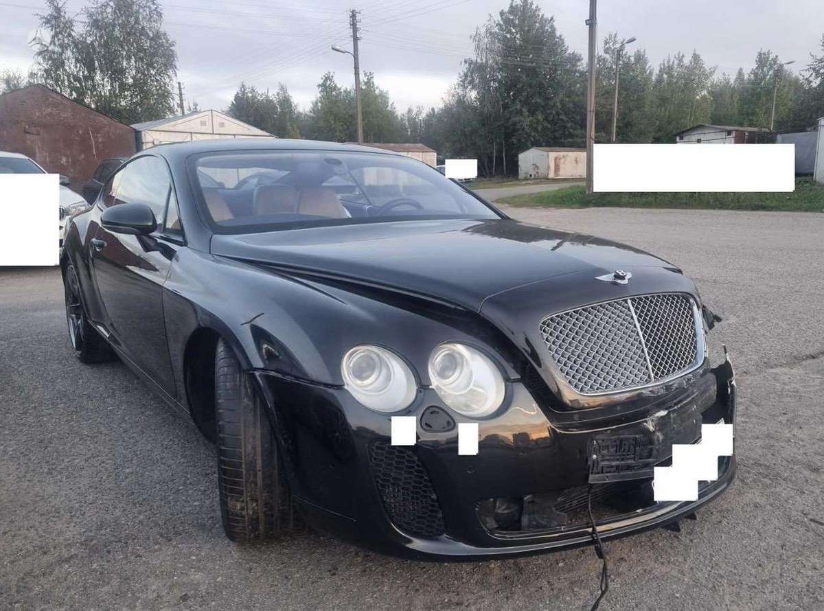 Bentley Continental GT по частям