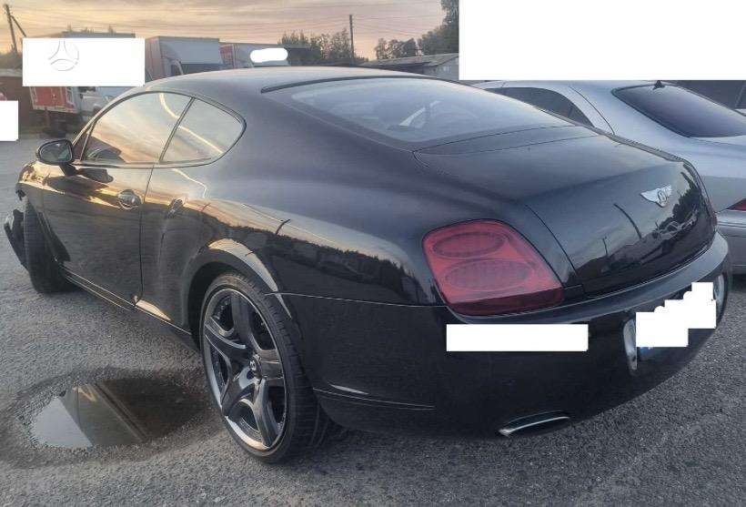 Bentley Continental GT по частям