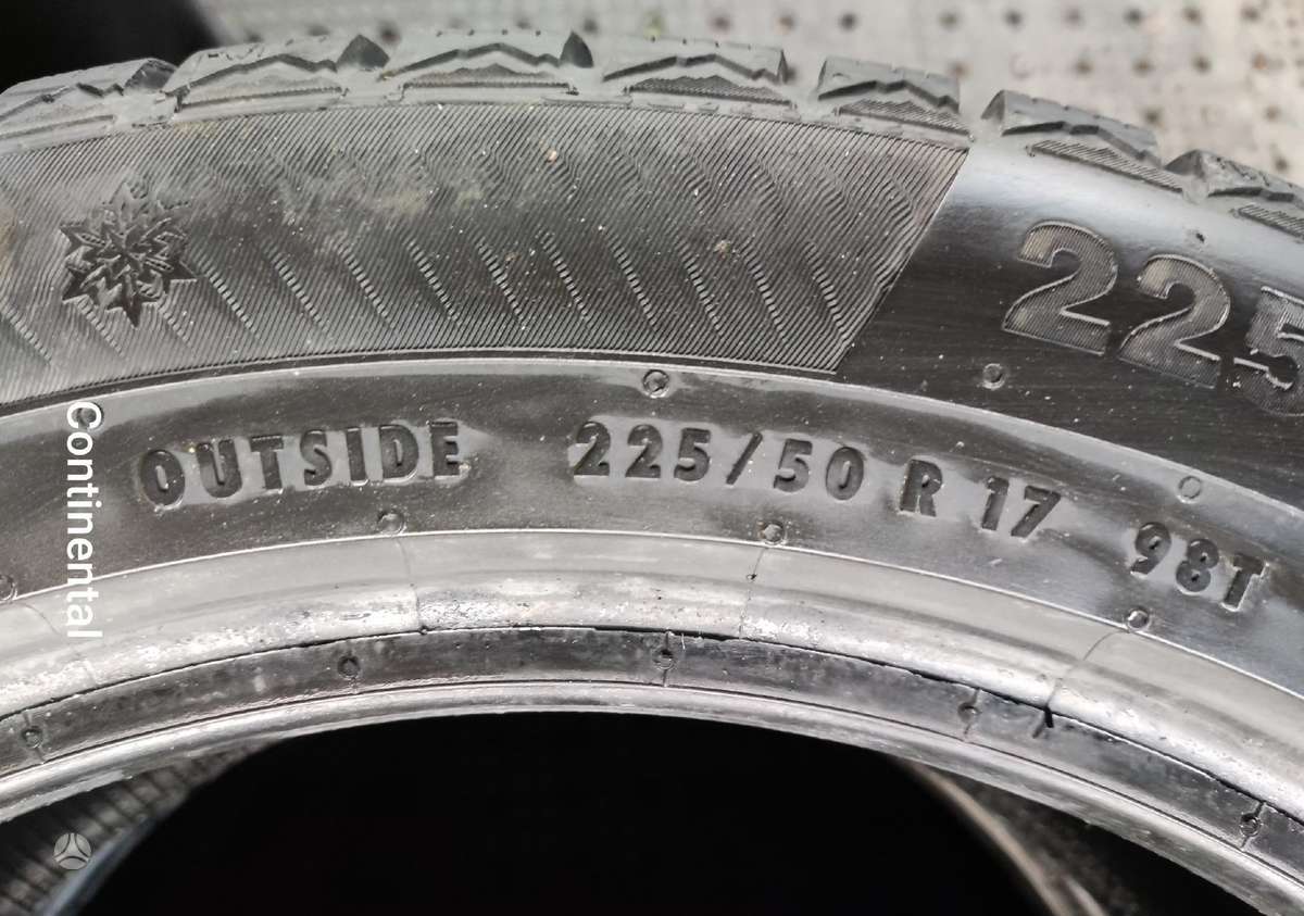 Bridgestone Dunlop CONTINENTAL, всесезонные 225/50 R17