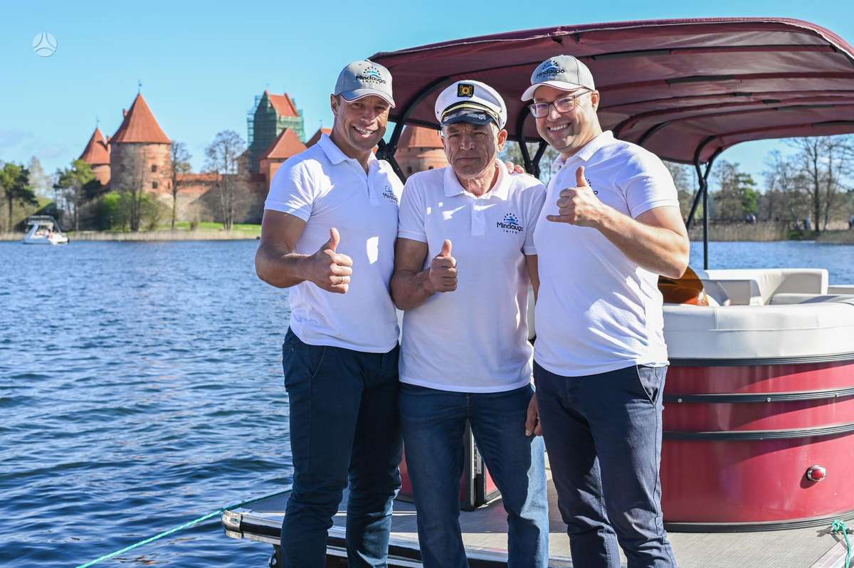 Pontoninis Laivas, понтонные катера