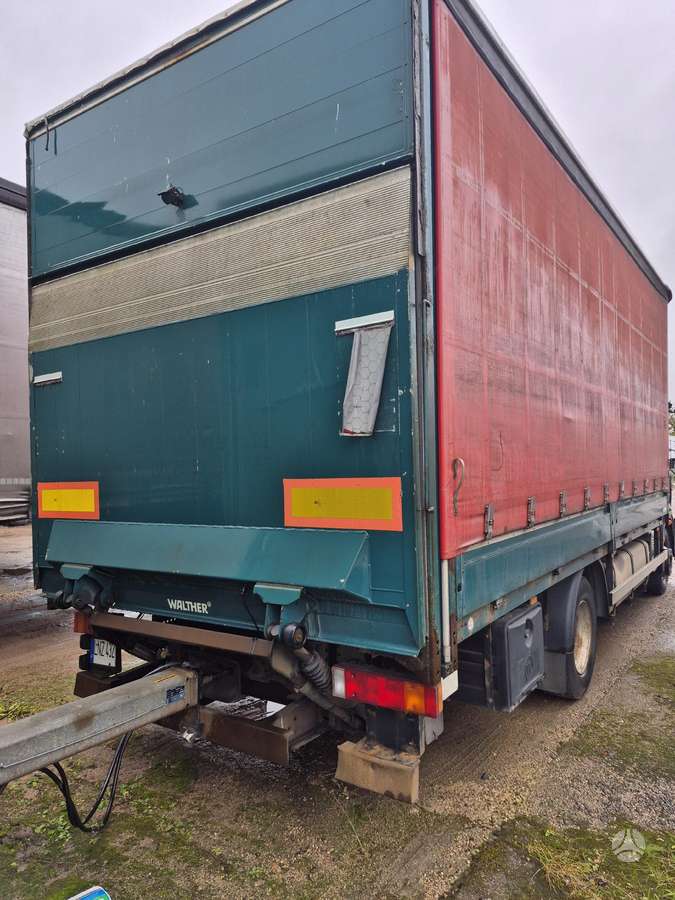 Iveco Eurocargo 12E280, dropside with curtains