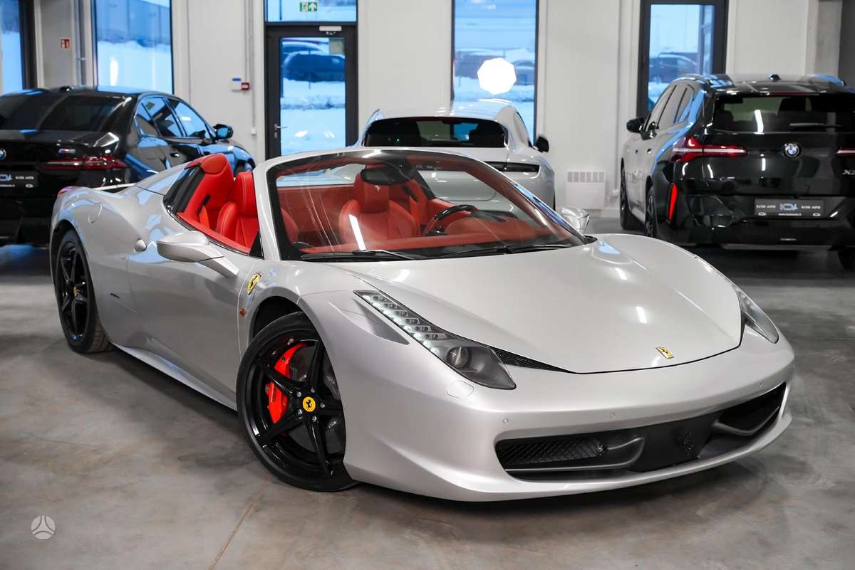 Ferrari 458, 4.5 l., convertible