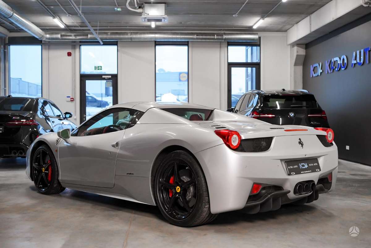 Ferrari 458, 4.5 l., convertible