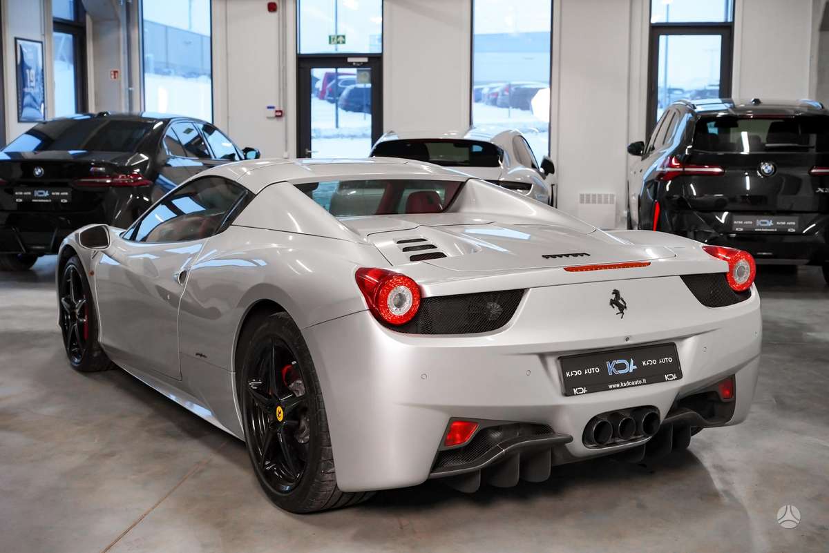 Ferrari 458, 4.5 l., Кабриолет