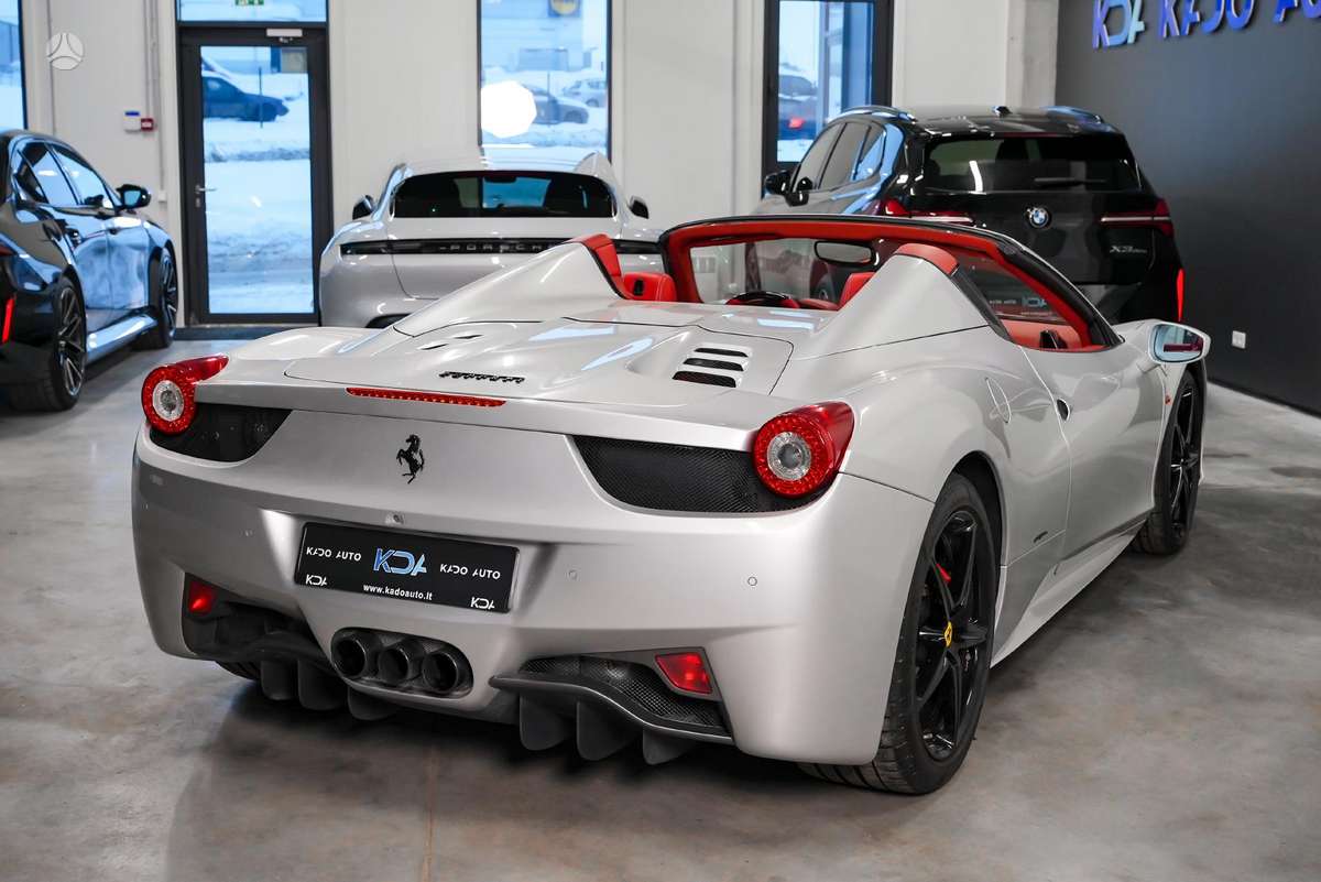 Ferrari 458, 4.5 l., convertible