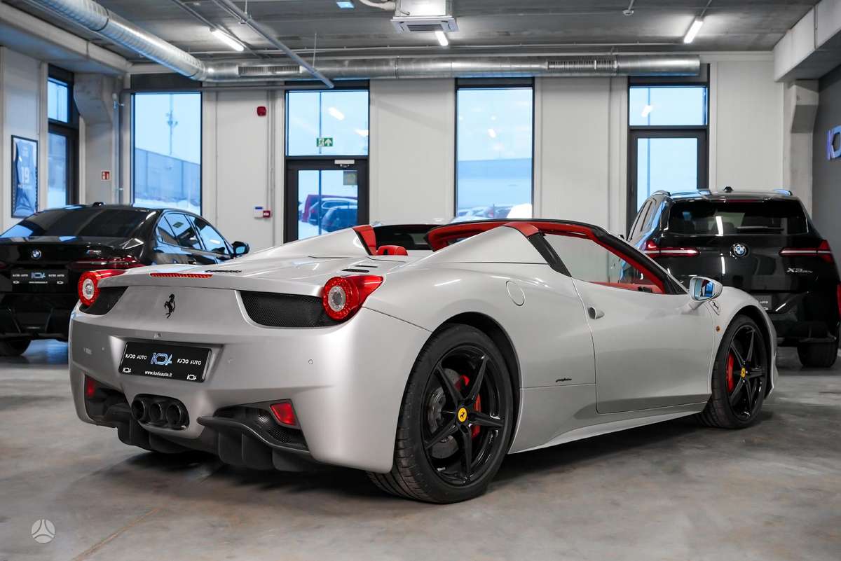 Ferrari 458, 4.5 l., convertible