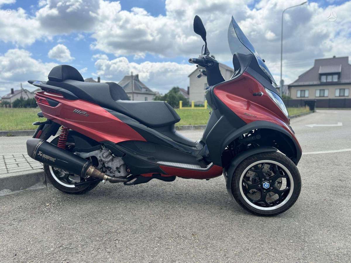 Piaggio MP3 500cc, трициклы