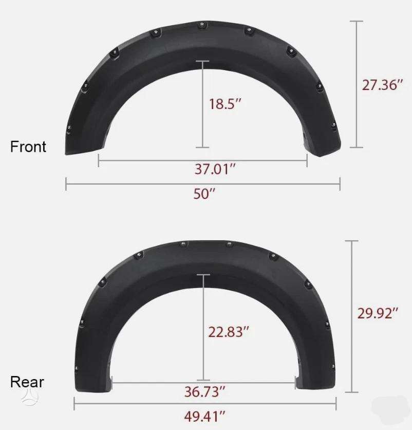 Ford F-150 fender flares