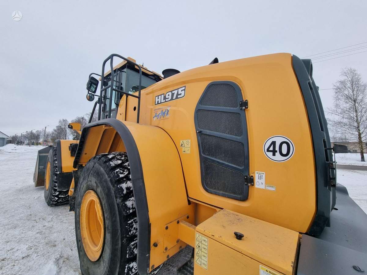 Hyundai HL975, frontal loader