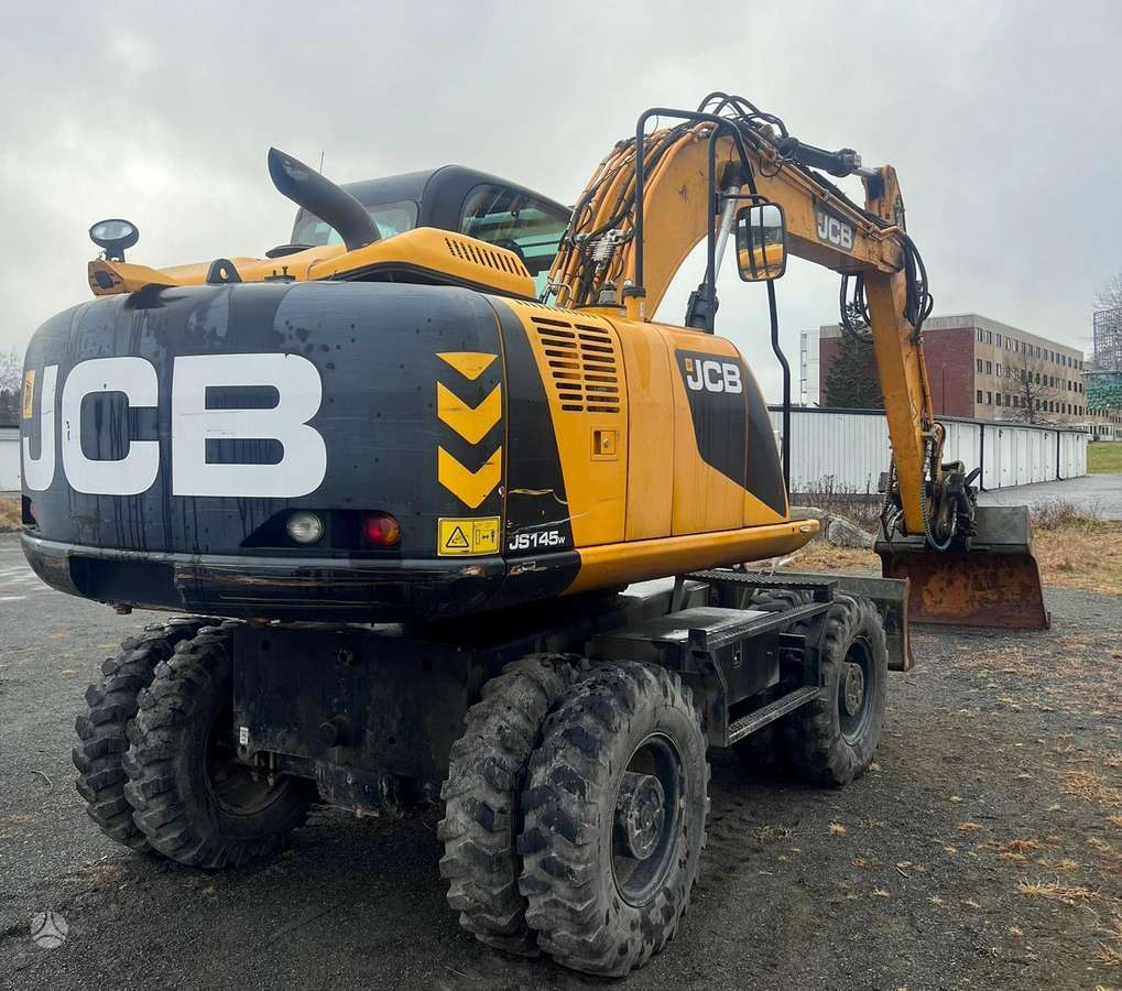 JCB JS145 W *7.000val *ROTO, excavator