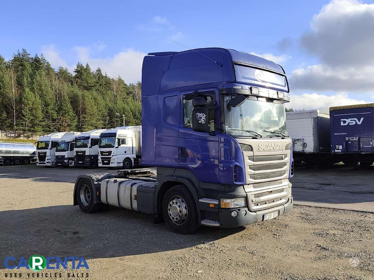 Scania R480 RETARDER, double sleeper