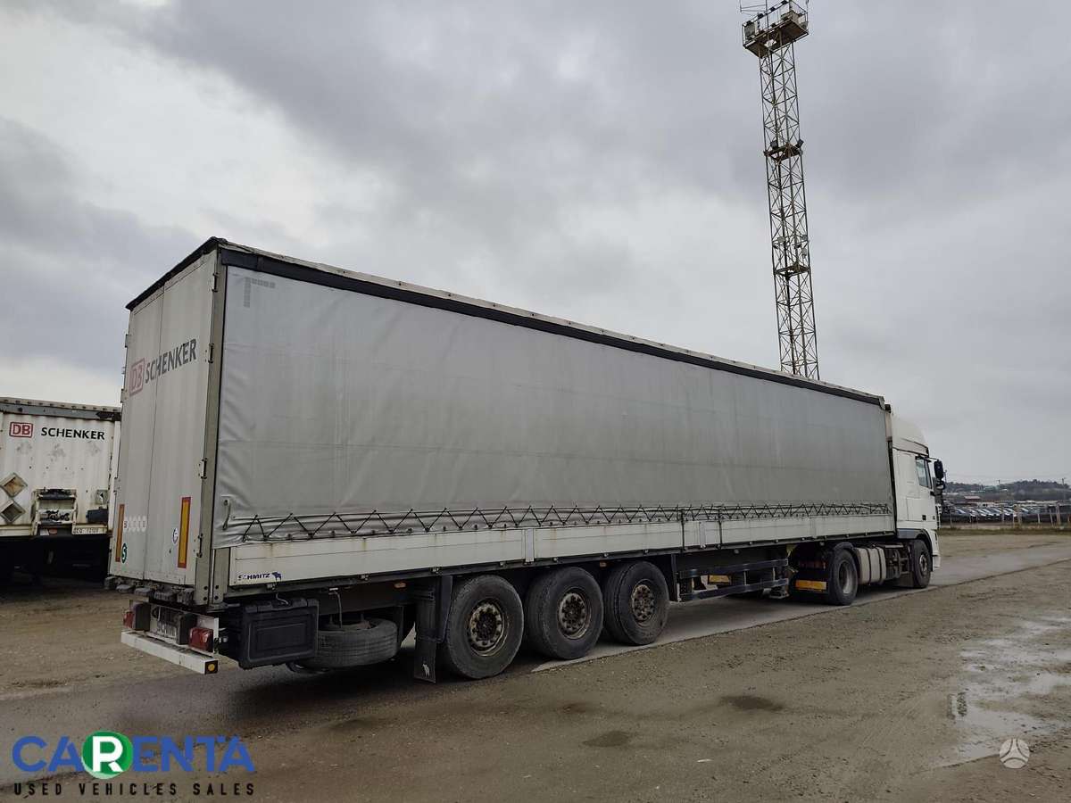 Schmitz SCS BS TIR, бортовые с пологами
