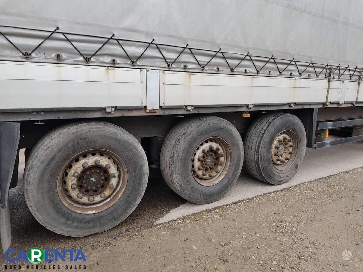Schmitz SCS BS TIR, бортовые с пологами