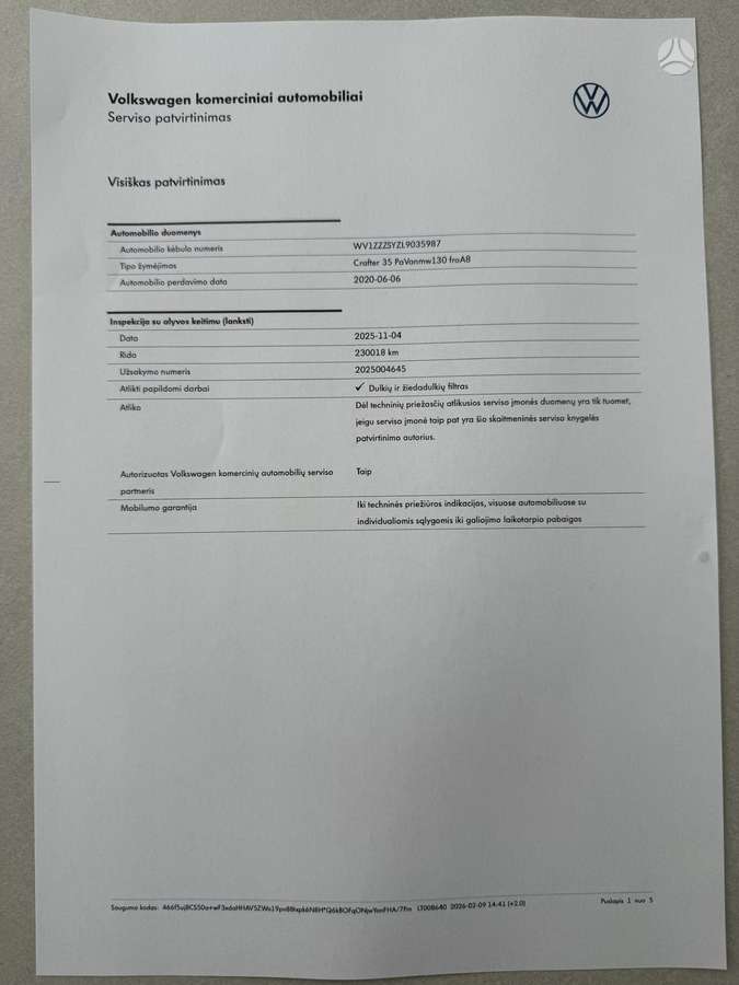 Volkswagen Crafter, 2020 27